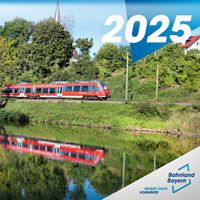 Kostenloser Bahnland Bayern Wandkalender 2025