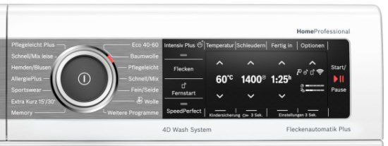 Bosch WAV28G43 Waschmaschine mit 9kg für 770€) 1400U/Min (statt & 713,99€