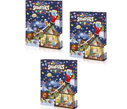 3x 335g Smarties Schokoladen Adventskalender MHD 04/24 für 28,88€ (statt 40€)