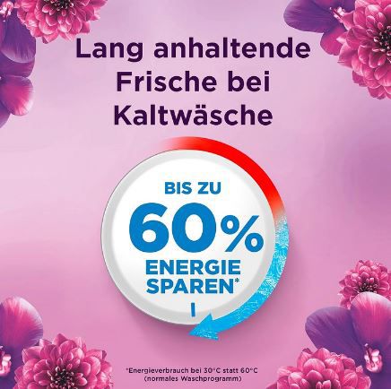 🧺 5 Liter Lenor Waschmittel Amethyst Blütentraum, 100WL ab 16,29€ (statt 27€)