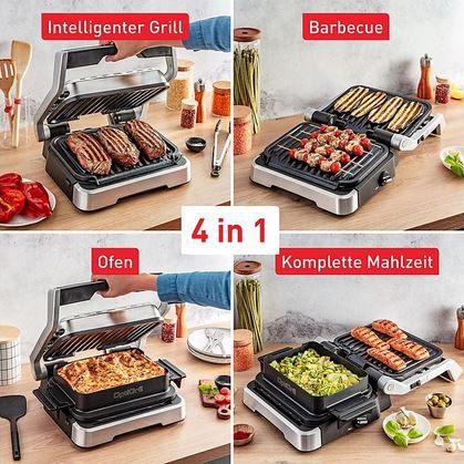 TEFAL GC774D OptiGrill Kontaktgrill inkl. Backschale + Fleischmesser für 192,44€ (statt 219€)