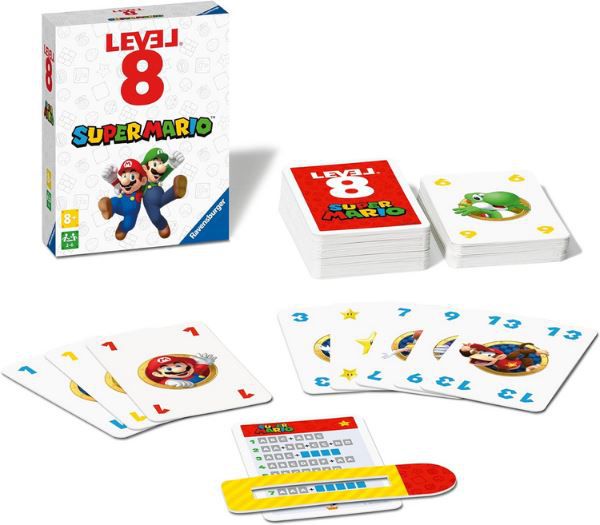 Ravensburger Super Mario Level 8 Kartenspiel für 7,49€ (statt 11€)