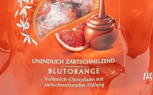 1Kg Lindt Lindor Schokoladen Kugeln mit Blutorange ca. 80 Stk. für 21,89€ (statt 30€)