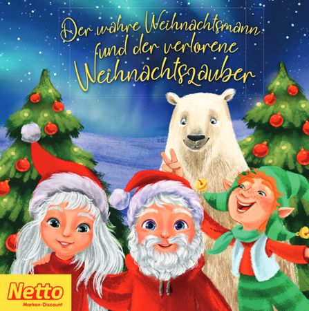 Pixie Buch Der wahre Weihnachtsmann und der verlorene Weihnachtszauber bei Netto gratis