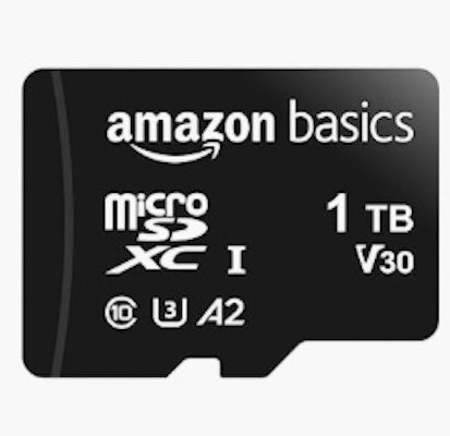 Amazon Basics MicroSDXC mit 1 TB für 67,59€ (statt 79€)