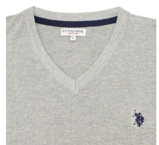 U.S.Polo Assn. Herren Strick V Neck Pullover für 27,99€ (statt 48€)