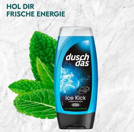 6er Pack Duschdas 2 in 1 Ice Kick Duschgel & Shampoo ab 5,64€ (statt 9€)