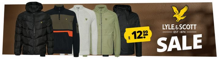 SportSpar: Lyle & Scott Sale ab 12,99€   z.B. Puffer Jacke für 64,99€ (statt 85€)