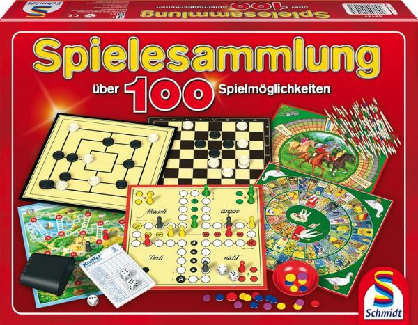 Schmidt Spiele Spielesammlung mit über 100 Spielmöglichkeiten für 12,99€ (statt 19€)