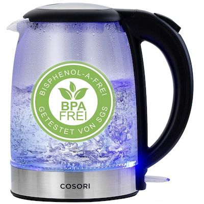 COSORI Glas-Wasserkocher mit 1,7L für 21,99€ (statt 26€)