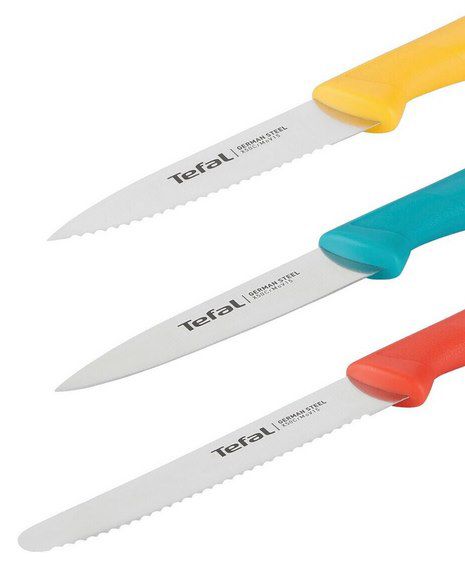 Tefal Colorfood Messer Set 3 tlg. ab 13,94€ (statt 24€)