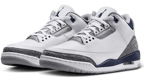 Nike Air Jordan 3 Retro Midnight Navy für 168€ (statt 209€)