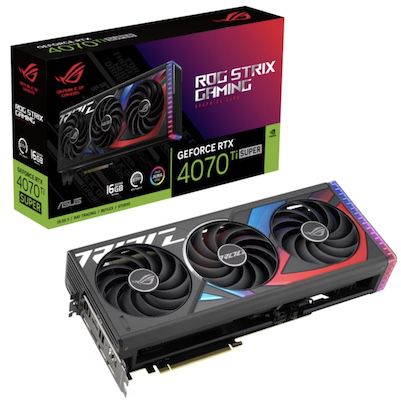 ASUS ROG STRIX GeForce RTX 4070Ti Super 16GB Grafikkarte für 965,99€ (statt 1.069€)