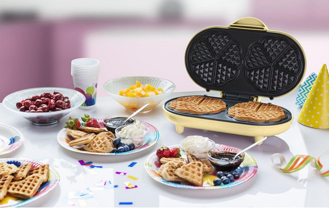 Bestron Doppel Waffeleisen mit Antihaftbeschichtung ab 18,99€ (statt 31€)