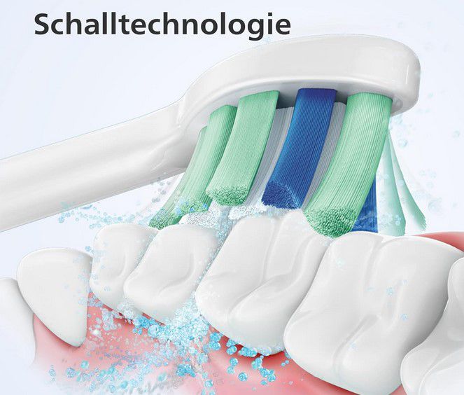 Philips Sonicare HX3675/15 eSchallzahnbürste Doppelpack für 53,99€ (statt 67€)