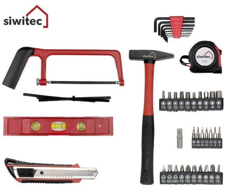 siwitec Werkzeugkoffer Set 95 teilig 🛠 für 59,90€ (statt 80€)