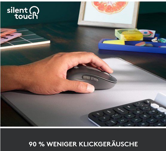 Logitech Signature M650 Kabellose Maus große linke Hände für 19,99€ (statt 30€)