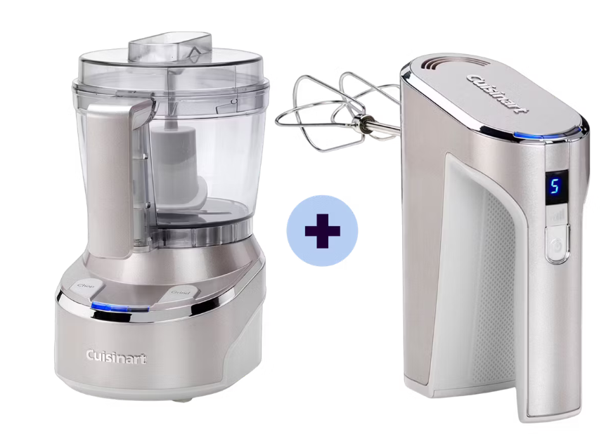 Cuisinart Mini Prep Pro Akku Küchenmaschine + Handmixer für 45,90€ (statt 75€)