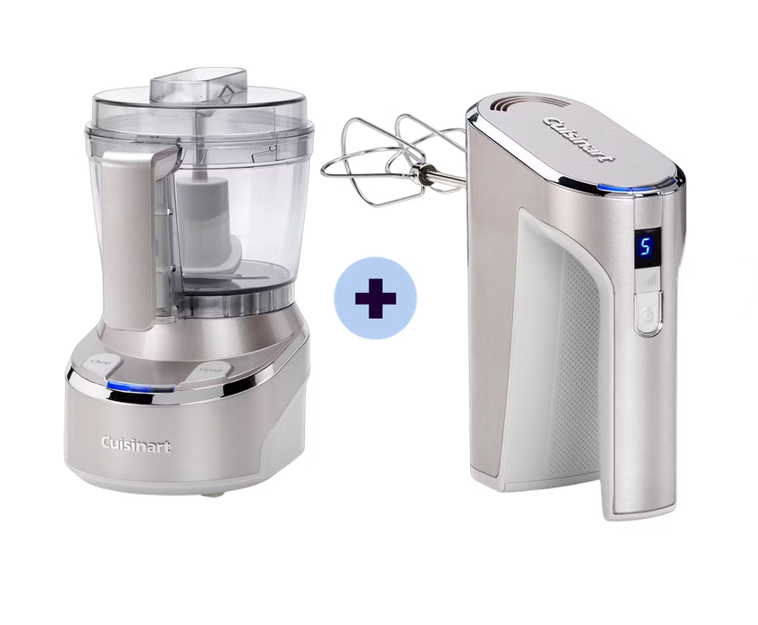 Cuisinart Mini Prep Pro Akku Küchenmaschine + Handmixer für 45,90€ (statt 136€)