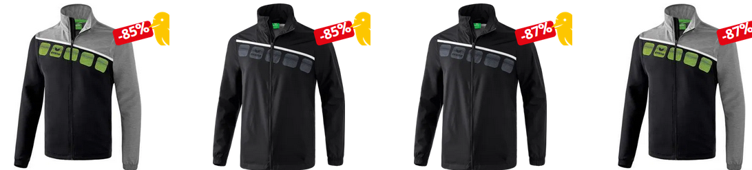 Erima Herren & Kids Allwetterjacken für je 11,98€ (statt 32€)