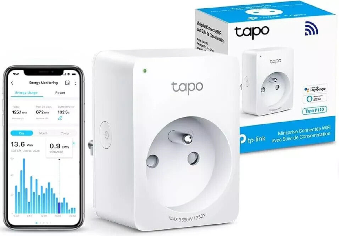 4x TP Link Tapo Wlan smart Steckdosen P100M, P110, P105 oder P100 für 22,22€ (statt neu ab 40€)