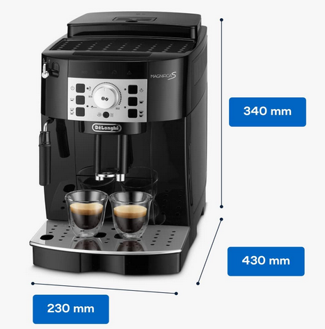 ☕DeLonghi Magnifica S ECAM 22.110.B Kaffeevollautomat für 239,99€ (statt neu 317€)