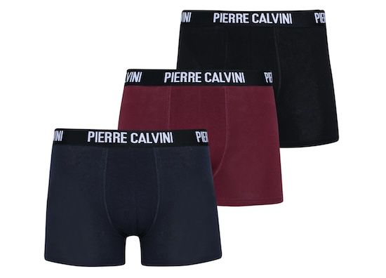 🩳 3x Pierre Calvini Hipster Herren Baumwoll Boxershorts für 4,94€ + VSK