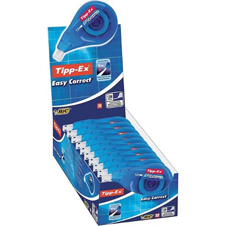 10er Pack Tipp Ex Korrekturroller Easy Correct ab 8,33€ (statt 21€)