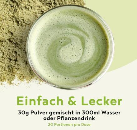 Morning Fuel Vanille Matcha Shake 600g ab 19,68€ (statt 25€)