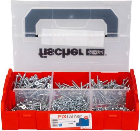 fischer FIXtainer PowerFast II Sortimentsbox für 19,99€ (statt 26€)