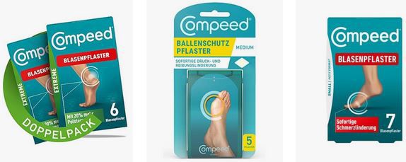 Amazon: Compeed Blasen  und Hühneraugenpflaster im Sale