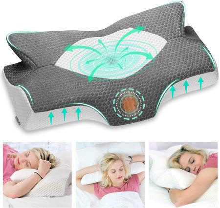 Elviros Orthopädisches Kissen aus Memory Foam für 19,24€ (statt 35€)