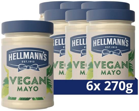 6er Pack Hellmanns Vegan Mayonnaise, je 270g für 13,14€ (statt 16€)