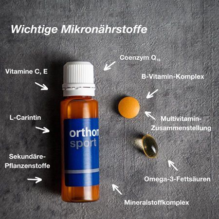 Wieder da! Produktprobe von Orthomol Sport gratis anfordern