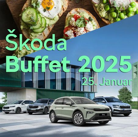 🍲 Bei Skoda am 25.01.2025 Kulinarisches vom Buffet gratis