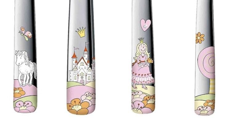 WMF Prinzessin Anneli 4 tlg. Kinderbesteck Set für 23,99€ (statt 30€)