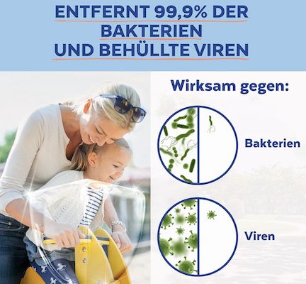 120er Pack Sagrotan 2in1 Desinfektionstücher für 9,94€ (statt 14€)