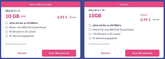 Lebara: o2 Allnet Flat mit 10GB für 4,99€ mtl