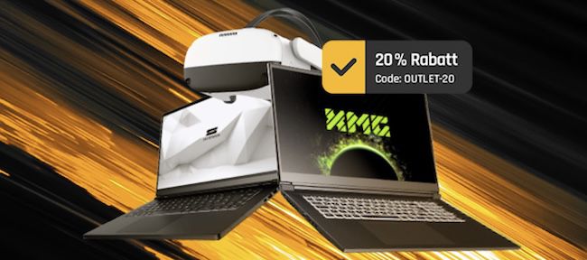 🔥 XMG & Schenker Outlet Deals + 20% Extra   z.B. XMG NEO 15 (E21) ab 1.319€ (statt 1.649€)