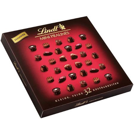 Lindt Feinherbe Mini Pralinés Noirs, 163g, 32 Stk. für 8,69€ (statt 11€)