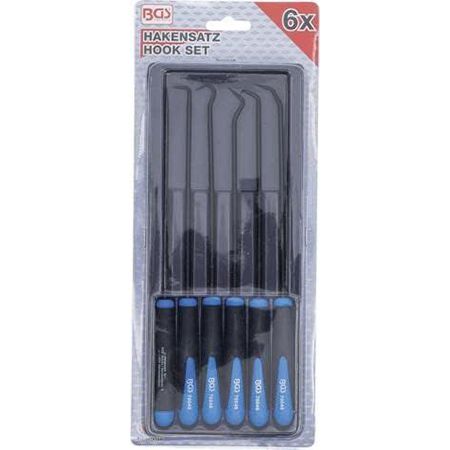 BGS 70046 Haken Satz, extra lang, 6 tlg. für 6,81€ (statt 10€)