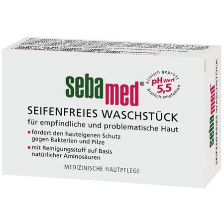 sebamed Seifenfreies Waschstück mit Vitamin E & Panthenol, 150g ab 1,48€ (statt 2€)