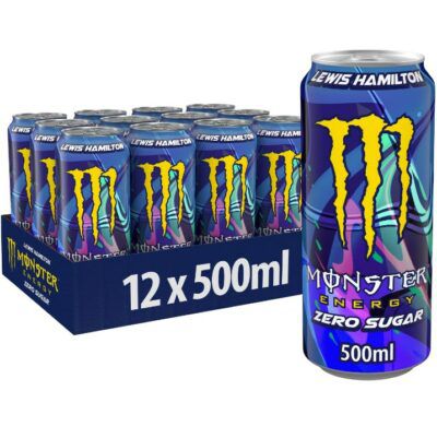 🔋 Monster Energy Lewis Hamilton Zero 12 x 500ml ab 11,25€ (statt 18€)