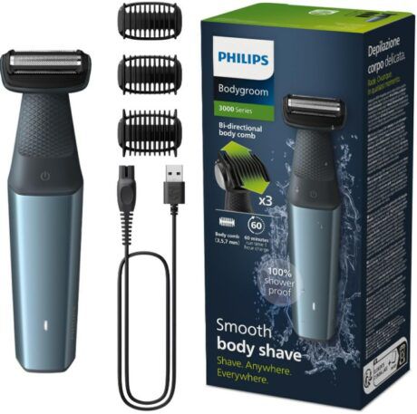 Philips Bodygroom Series 3000 Körperrasierer   Neue Version für 34,99€ (statt 47€)