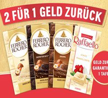 🍫 Ferrero Rocher Tafel gratis ausprobieren