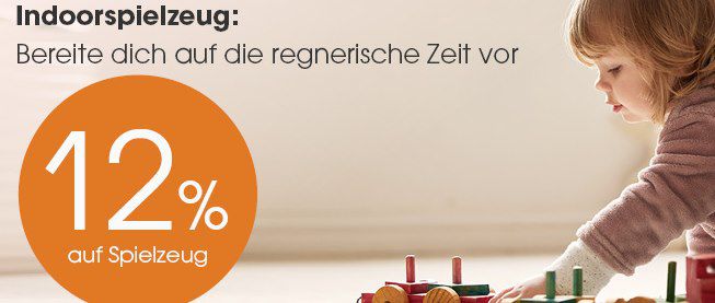 🧸 Babymarkt: 12% Rabatt auf Spielzeug   z.B. Schaukeltier für 96,79€ (statt 125€)