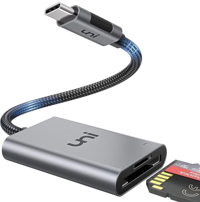 USB C auf SD/MicroSD Kartenleser Adapter für 9,79€ (statt 14€)