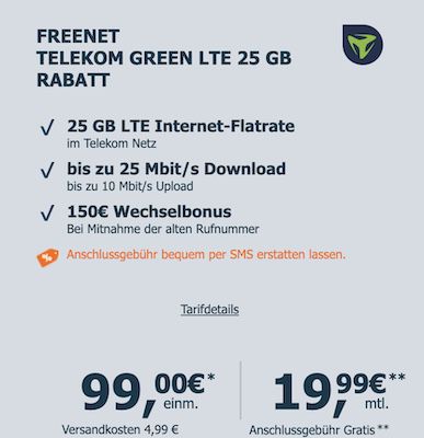 Google Pixel 7a inkl. Pixel Buds Pro für 99€ + Telekom Allnet 25GB für 19,99€ mtl. + 150€ Bonus