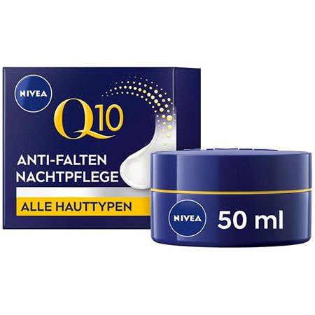 NIVEA Q10 Anti-Falten Power Nachtpflege, 50ml ab 7,48€ (statt 13€)