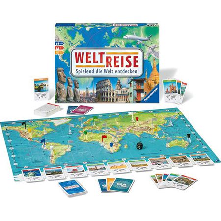 Ravensburger 26888 Weltreise – Familienspiel für 25,99€ (statt 34€)